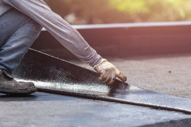 Professional Exterior Waterproofing technician working in Waelder, TX